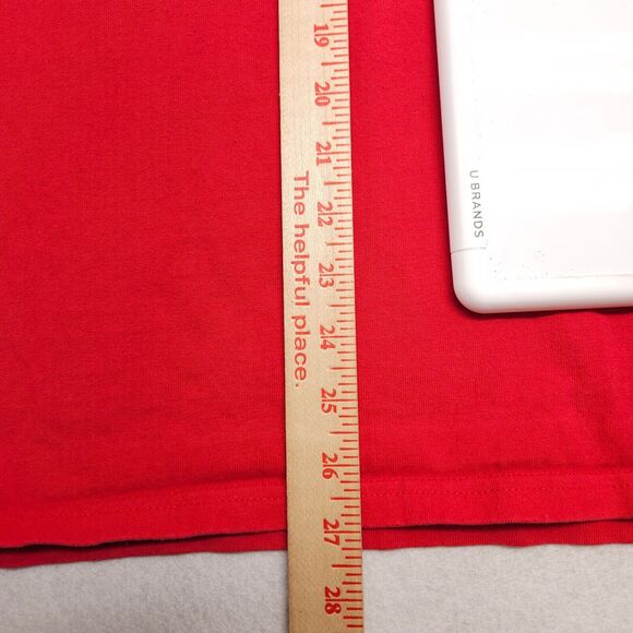 Champion Casual Short Sleeve Pullover T Shirt Mens Size Large L Red - Picture 8 of 9